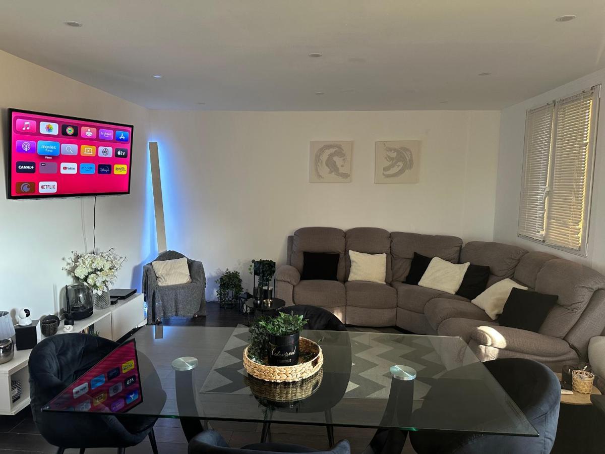 Location De Chambre Privee Dans Residence Prive, Jardins Et Parking Gratuit 1 Min To Tramway Et 9 Min De Centre-Ville, Accessibilite A Plusieurs Transports ニース エクステリア 写真